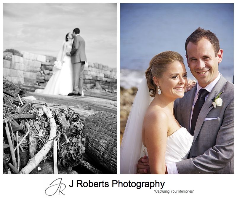 Portraits of wedding couple - wedding photography sydney